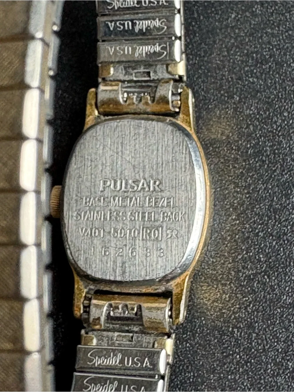 Pulsar Women's Vintage Gold Tone Quartz Watch - Gold Dial